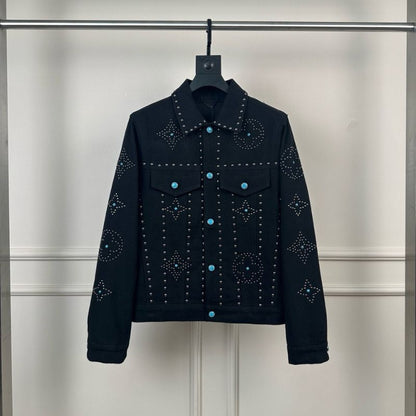 Louis Vuitton Embroidered Denim Jacket