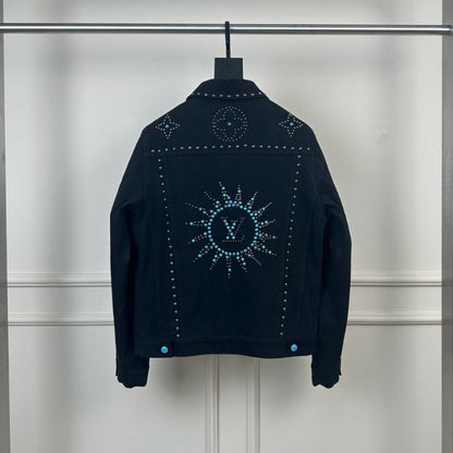 Louis Vuitton Embroidered Denim Jacket
