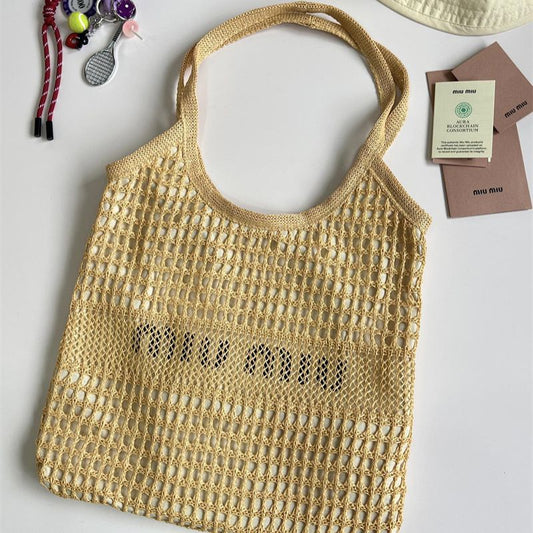 Miu Miu Women's Lvy Crochet Bag