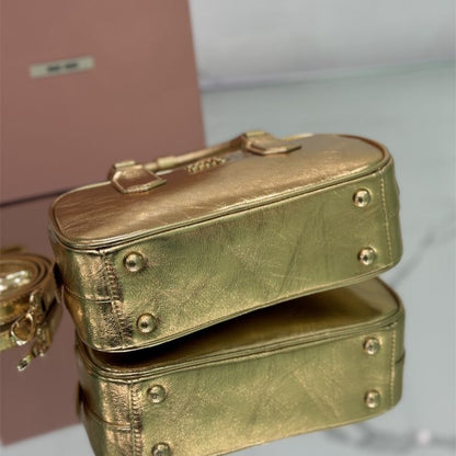 Miu Miu Arcadie Logo Shoulder Bag