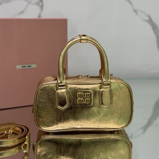 Miu Miu Arcadie Logo Shoulder Bag