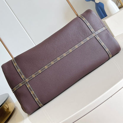 Louis Vuitton Tote Leather Bag