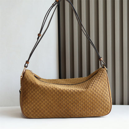 Gucci Half Horsebit Medium Shoulder Bag