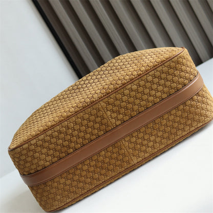 Gucci Half Horsebit Medium Shoulder Bag